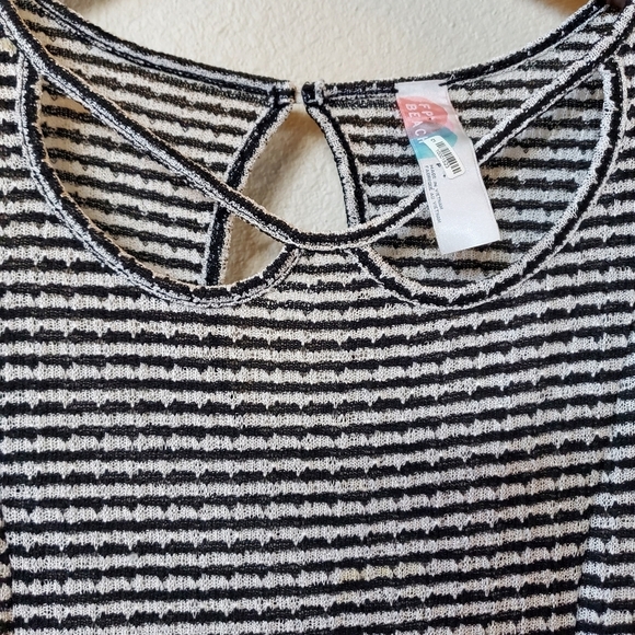 Free People Beach Fit and flare striped dress. Size S - Picture 3 of 6